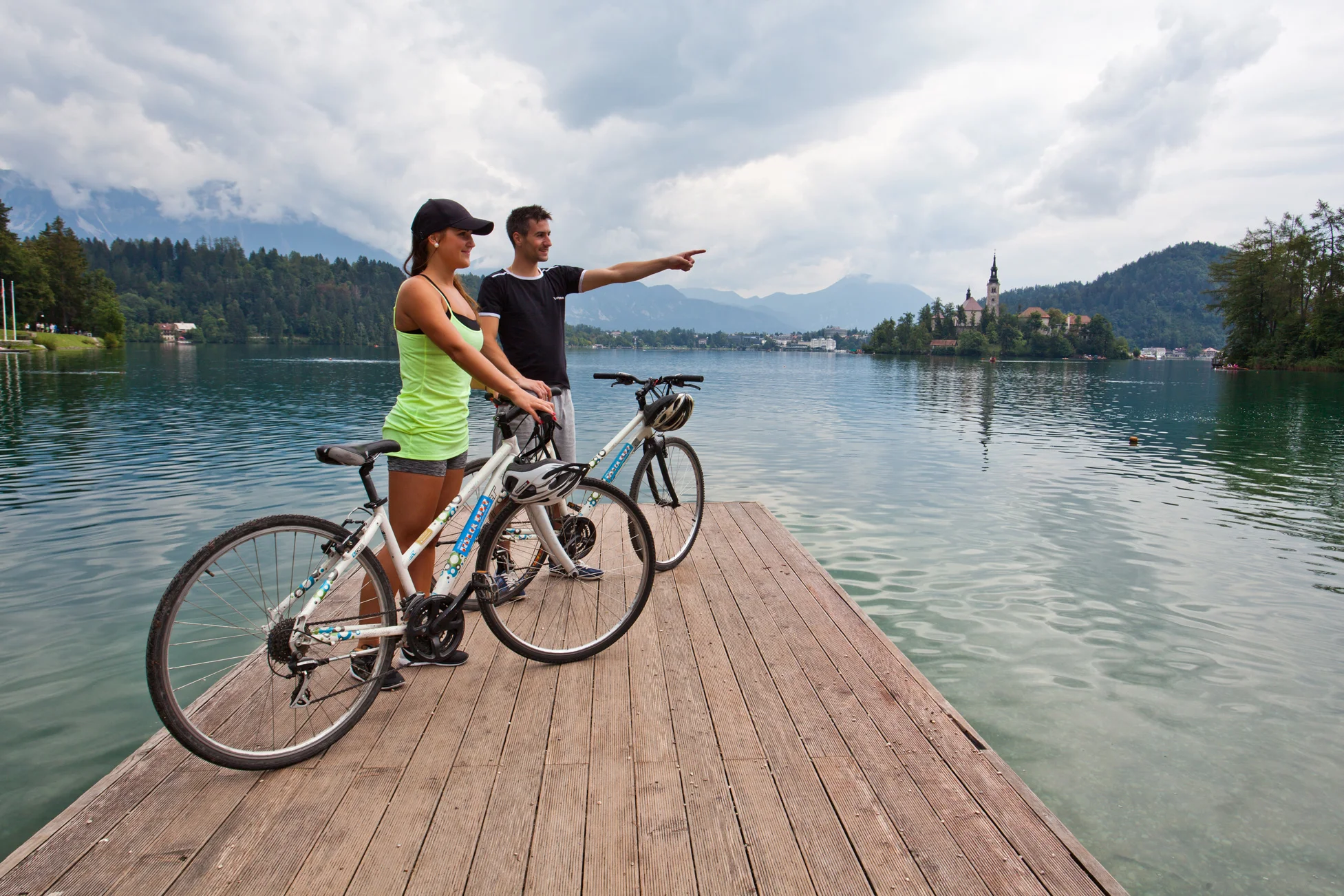 Bled - home to the most beautiful cycling routes
